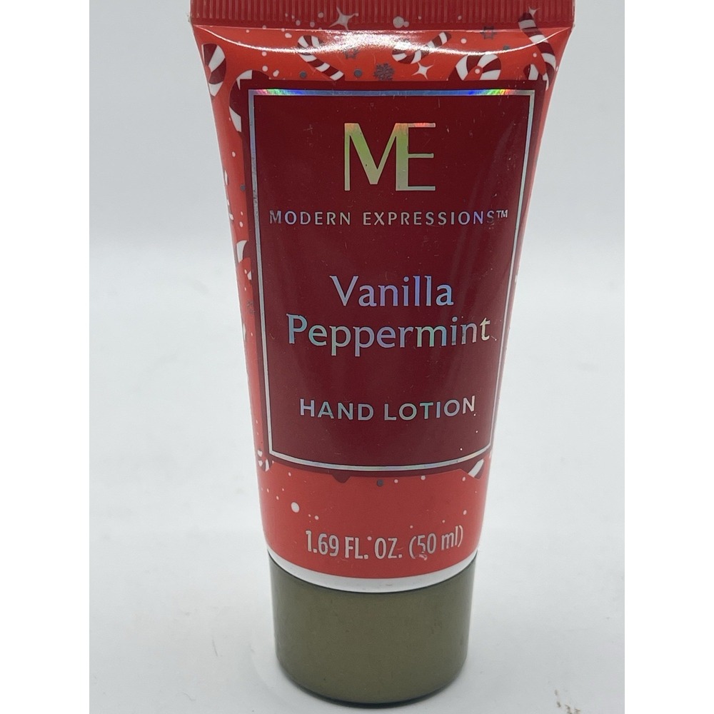 Modern Expressions  Hand Lotion  Vanilla Peppermint 1.69oz Travel‎ Size NEW